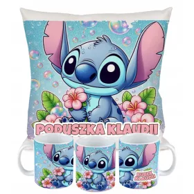  LILO UND STICH OHANA DISNEY KISSENBECHER SET NAME GESCHENK