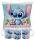  LILO UND STICH OHANA DISNEY KISSENBECHER SET NAME GESCHENK