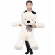  Teck weißes Teddybär-Maskottchen 100 cm