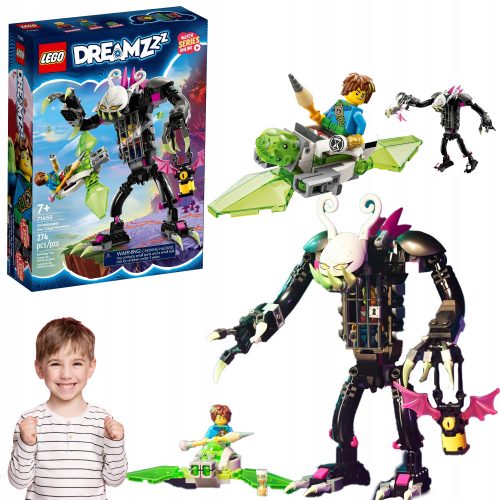  LEGO DREAMZZ NIGHTMARE VILLAIN CAGE NIGHTMARE MIT CAGE Z-BLOB 2IN1 FLUGZEUG