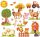  Wandaufkleber TIERE BAUERNHOF LAND 50x100cm FM2