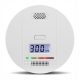 DETEKTOR ALARM RAUCH UND KOHLENMONOXID CO2 GAS SENSOR LCD HD