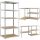  Springos Lagerregal aus Metall, 180 x 90 x 40 cm, max. 175 kg pro Regal