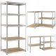  Springos Lagerregal aus Metall, 180 x 90 x 40 cm, max. 175 kg pro Regal