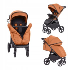  Kinderwagen BRAVO PLUS 5515 - TANGO ORANGE NEU 2024