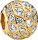  Charms Perle 100 % 925er Silber vergoldet @ 100