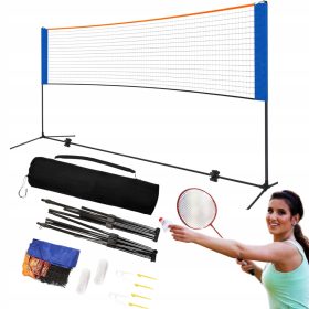   MULTIFUNKTIONALES VERSTELLBARES SPORTNETZ 3in1 BADMINTON TENNIS VOLLEYBALL