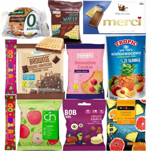 Kunterbunter Naschspaß - Süßigkeiten- und Snackset für Kinder und alle anderen!