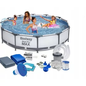 Runder Rahmenpool 366 x 366 cm