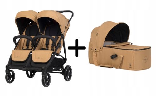  Euro-Cart Zwillingskinderwagen Kinderwagen für Zwillinge Euro-Cart Doblo Euro-Cart + LEICHTER WEICHER GONDOL-BABYEINSATZ FÜR CAMEL KINDERWAGEN EUROCART DOBLO