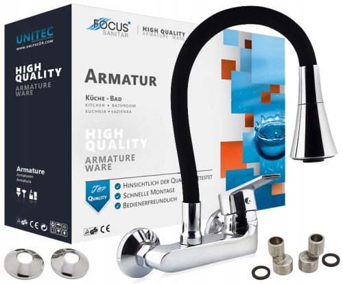 Focus Sanitar Focus Wand-Waschtischarmatur
