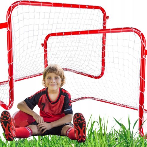 Set mit 2 Fußballtoren
