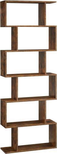  Songmics Loft Industrial Regal 70 cm x 190,5 cm x 24 cm Brauntöne