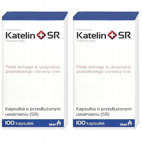 Katelin + SR Potassium Kapseln für den Blutdruck und Muskel-Nervenfunktion