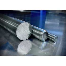 Edelstahlstange, Rundrolle fi 40 [mm] 1.4301 - 100cm