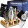 PROFESSIONELLES BARTENDER-SET FÜR GETRÄNKE, SHAKER, 17 ELEMENTE + GRATIS