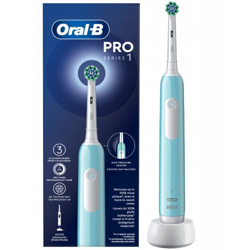  Oral-B Pro Series1 Blau rotierende elektrische Zahnbürste