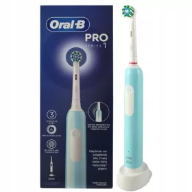  Elektrische Zahnbürste Oral-B Pro1 Cross Action, blau