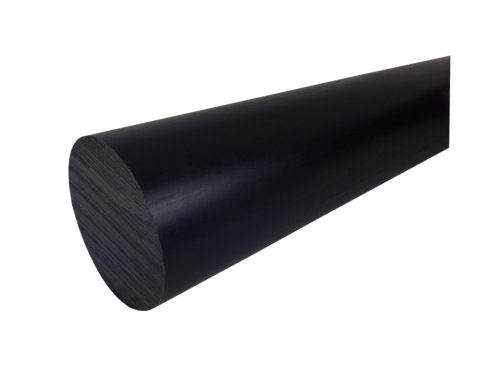 Polyamidstab, Rollendurchmesser 230x150mm PA6+MoS2, schwarz