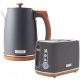  Set Haden Toaster Dorchester HAD209313 + Wasserkocher Dorchester HAD209306 Grau