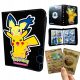  POKéMON-BINDER FÜR 400 KARTEN MIT SCHIEBERGRIFF, ALBUM FÜR KLASSIFIZIERTE KARTEN