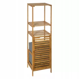    5fünf Simple Smart Badezimmerregal, Buche hell 35 x 35 x 118 cm