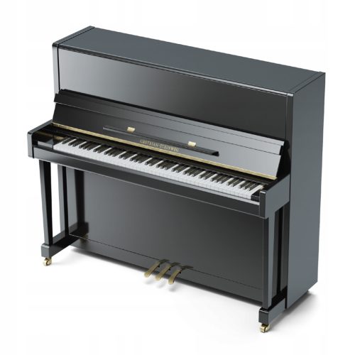  Grotrian-Steinweg Mira klassisches Klavier, glänzend schwarz
