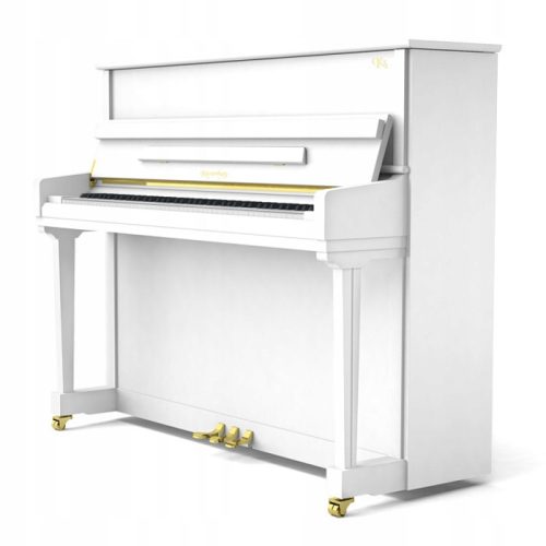  Kayserburg Atelier 120 EU Akustikklavier, weiß glänzend