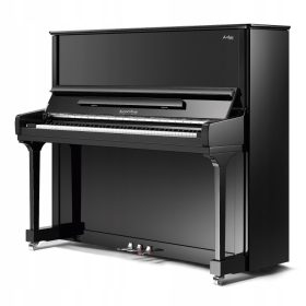    Kayserburg Artist 132 EU Konzertklavier, glänzendes Schwarz + Chrom