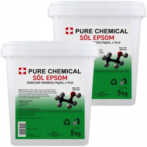  Pure Chemical 5 kg Römisches Bitter-Epsom-Badesalz