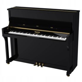 Pleyel P120 Akustikklavier, glänzend schwarz