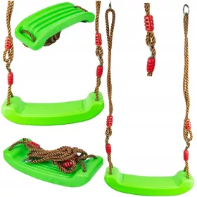   GARTENSCHAUKEL FÜR KINDER Brett Flache, stabile Sitzgelegenheit für den Garten