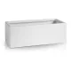  Polnix Blumentopf 38 cm x 16 x 13 cm Durchmesser 16 cm Keramik weiß