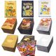 POKEMON-Karten 3in1 165 Teile Gold Schwarz Silber Set + 3× OBSIDIAN FLAMES Pokemon-Karten 1 Beutel mit 10 Karten