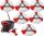 BUDMAR rotierender Moppeinsatz ROTIERENDE MOPS 100 % MIKROFASER 36 cm