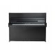  mattes Klavier Wilhelm Schimmel W114 Modern SuperMatt mattschwarz + chrom