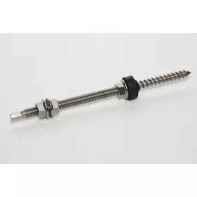 Doppelgewindeschraube M10x250 EPDM-Photovoltaikmuttern