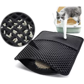  Fußmatte aus Schaumstoff für Katzentoilette, 75 x 55