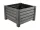  Blumentopf wiklinowy.eu 38 cm x 38 x 25 cm Holztöne in Grau und Silber