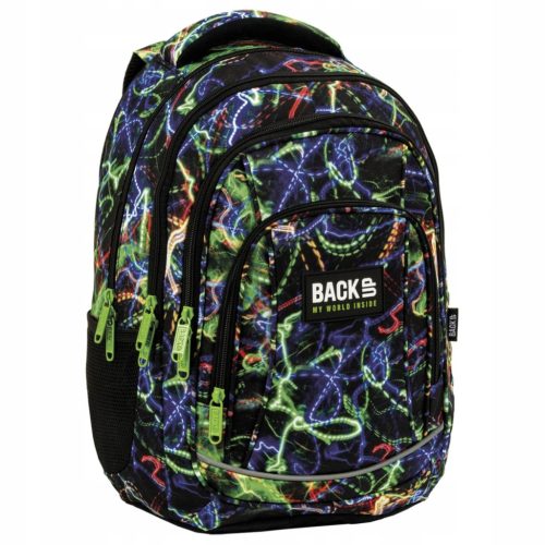 Schulrucksack Gamer von BackUP für Jugendliche mit Organizer und Laptopfach