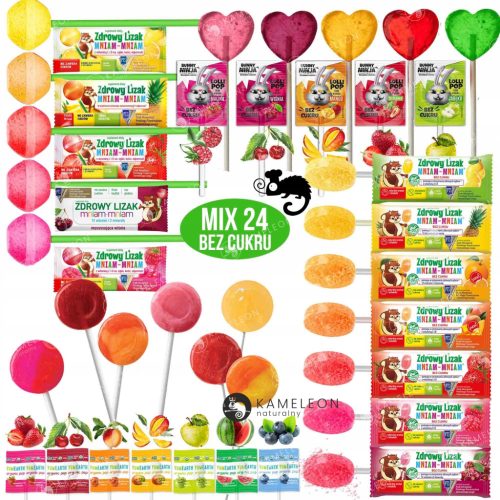 Vielfältiger Zuckerfreier Lutschbonbon-Mix für Kinder - Gesund & Aromatisch