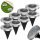  Steck-Solarlampe AKB-Polen silber 13 cm 8 Stk.