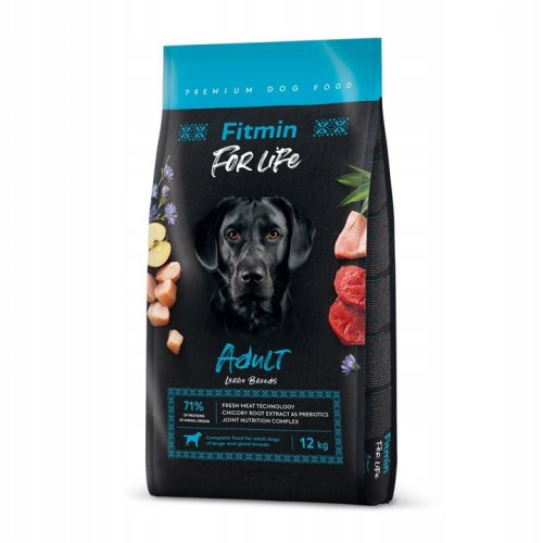  Fitmin For Life Adult Large 12 kg – 45 % Fleisch