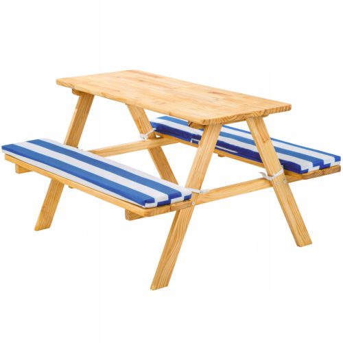  TecTake Kindertisch mit Bank ab 3 Jahren