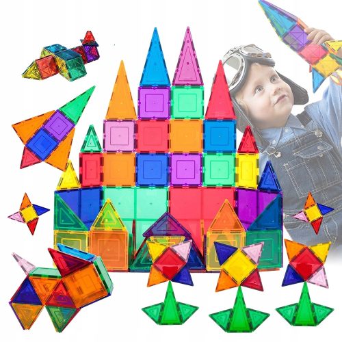  SET MAGNETBLÖCKE FÜR JUNGEN UND MÄDCHEN KINDERGARTEN 30 STÜCK