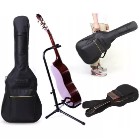  KOFFER FÜR 4/4 KLASSISCHE GITARRE + PICKS