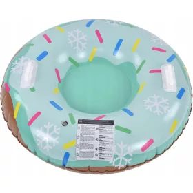    Weihnachts-Schneeschlauch, aufblasbarer PVC-Schneeschlitten, einzeln, Weihnachten