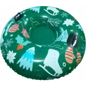    Aufblasbarer Schneeschlitten für Kinder und Erwachsene, 118 cm langlebig