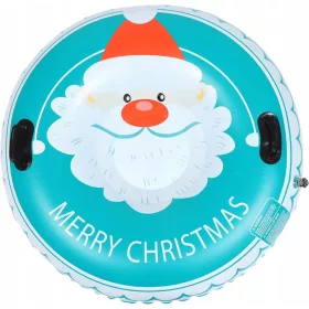    Weihnachtsschneeschlauch PVC Weihnachtsmann aufblasbarer Schneeschlitten