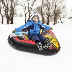    Aufblasbarer Schneeschlauch mit Griffen, aufblasbarer Schlitten